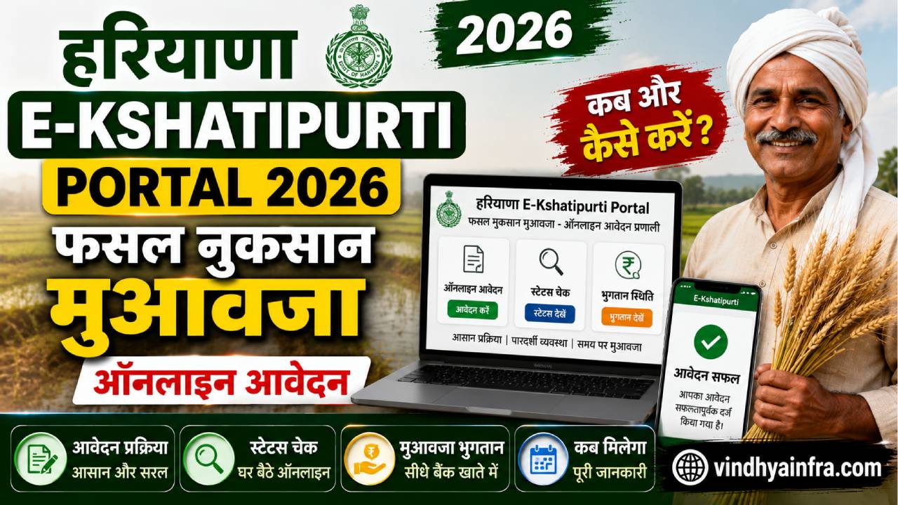 Haryana E-Kshatipurti Portal 2026