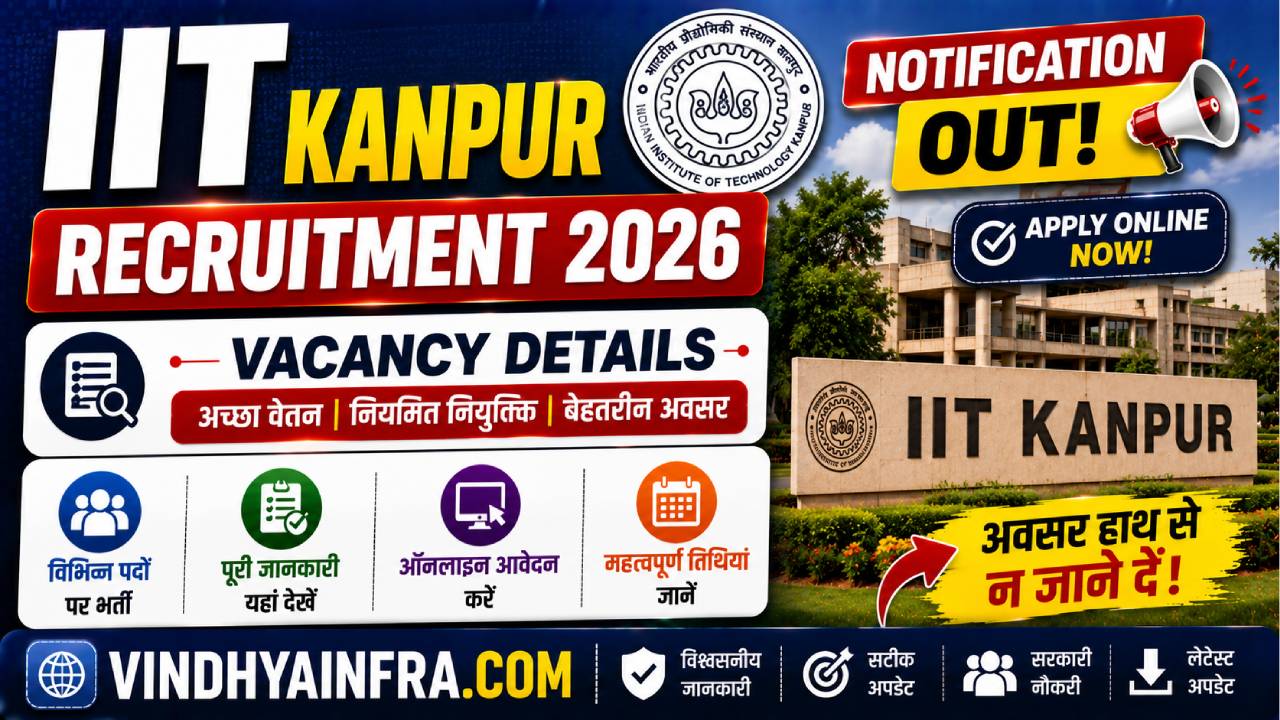 IIT Kanpur Recruitment 2026