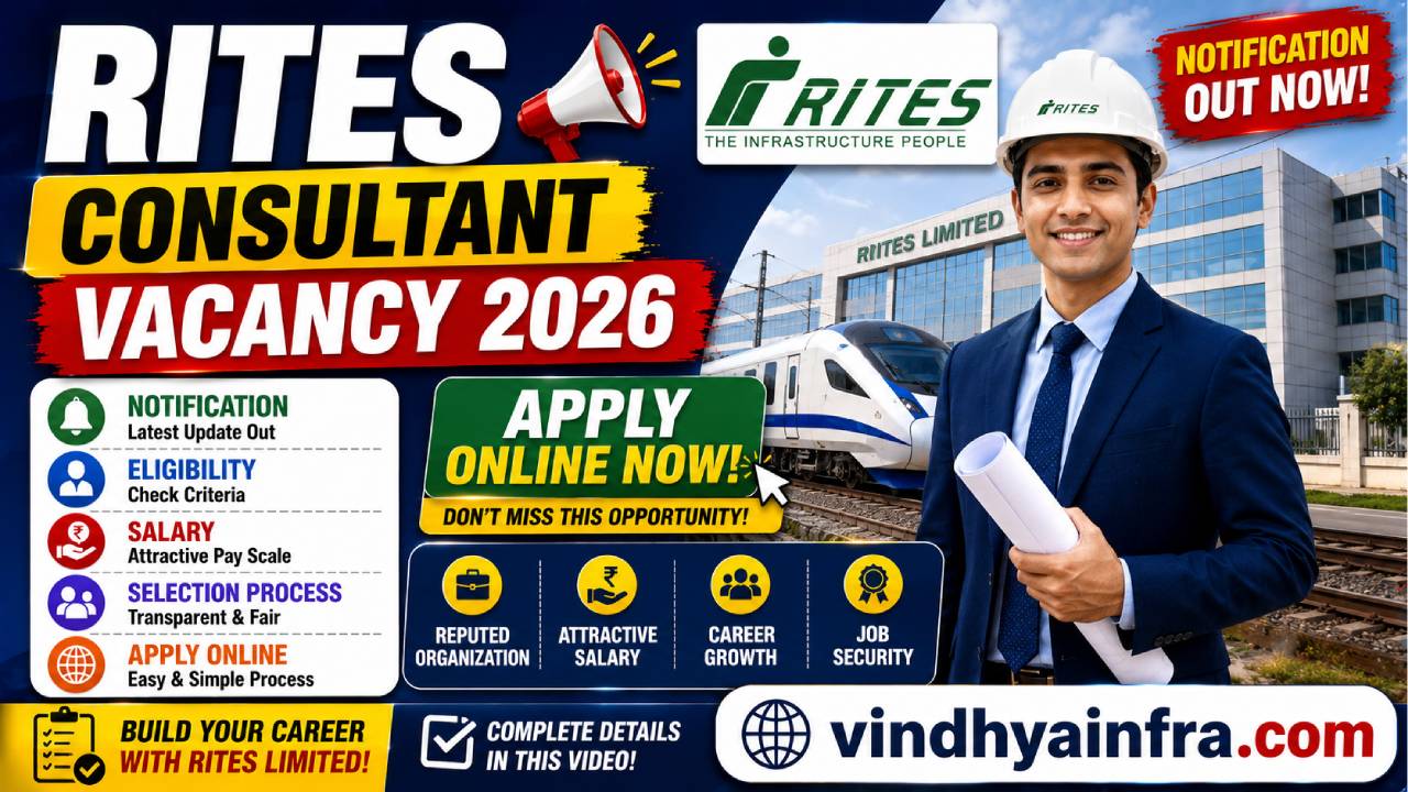 RITES Consultant Vacancy 2026