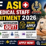 CISF ASI Paramedical Staff Recruitment 2026